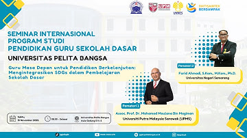 🔴 [ LIVE ] SEMINAR INTERNASIONAL PROGRAM STUDI PENDIDIKAN GURU SEKOLAH DASAR UPB