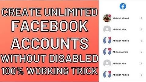How to Create Unlimited Facebook Accounts (2023) | Create Unlimited Facebook Accounts