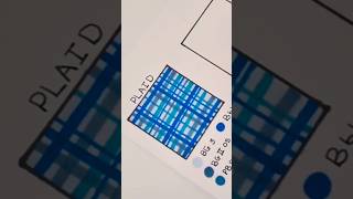 How to do a plaid pattern using Alcohol Markers #adultcoloring #coloringtutorial #ohuhualcoholmarker
