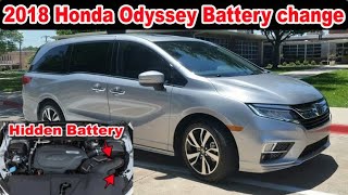 Replace Honda Odyssey Car Battery | 2018current