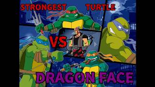TMNT 2003 – Best Turtle vs Dragon Face Boss (4 Split Screen) - TMNT Tournament