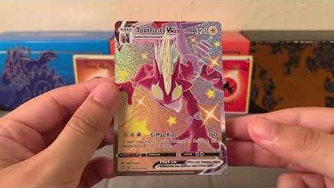 Shiny Toxtricity VMAX Pokemon Card