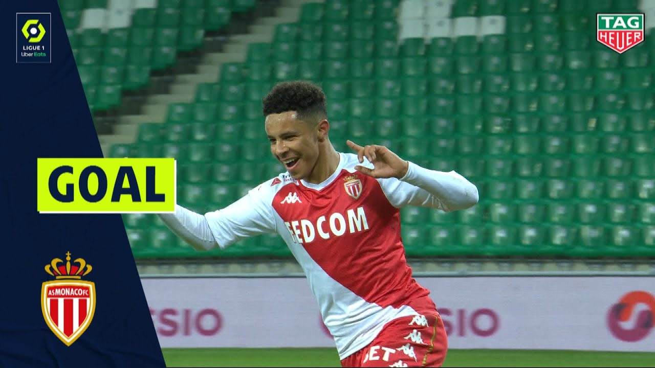 Goal Sofiane DIOP (64' - AS MONACO) AS SAINT-ÉTIENNE - AS MONACO (0-4) 20/21
