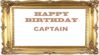 Captain   Birthday Postcards & Postales - Happy Birthday