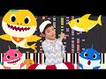 IMPOSSIBLE REMIX - Baby Shark Dance - PINKFONG - Piano Cover