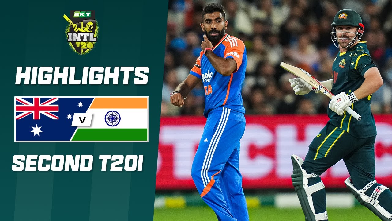 Australia v India 2025-26 | Second T20I