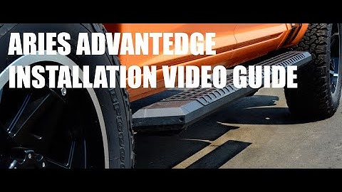 Aries | AdvantEDGE 5-1/2" Side Bars - Installation Video