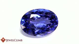 タンザナイト 宝石 ルース 7．22CT - YouTube