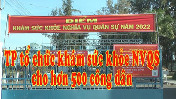 TP tổ chức khám sức khỏe NVQS cho hơn 500 công dân