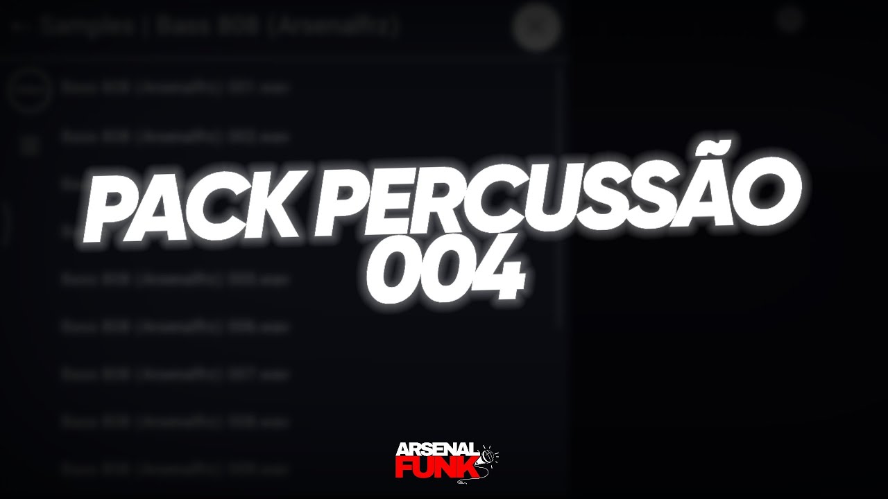 PACK DE PERCUSSÃO 004 (Conteúdo Para DJs)