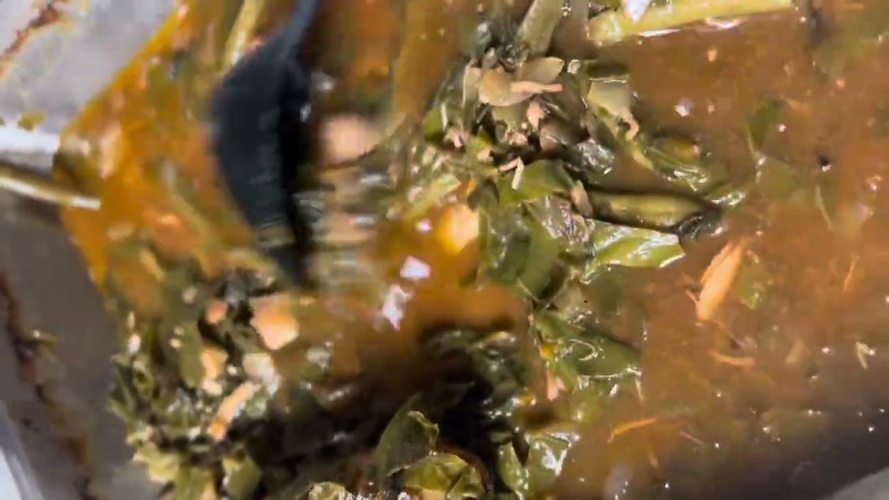 Collard Greens 🥬 Smothered Chicken Green Beans 