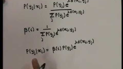L34   Computational Approach for Calculation of Rate Distortion Functions by NPTEL IIT BOMBAY
