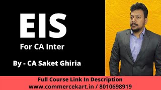 CA Inter EIS ch-1 by CA Saket Ghiria Profile