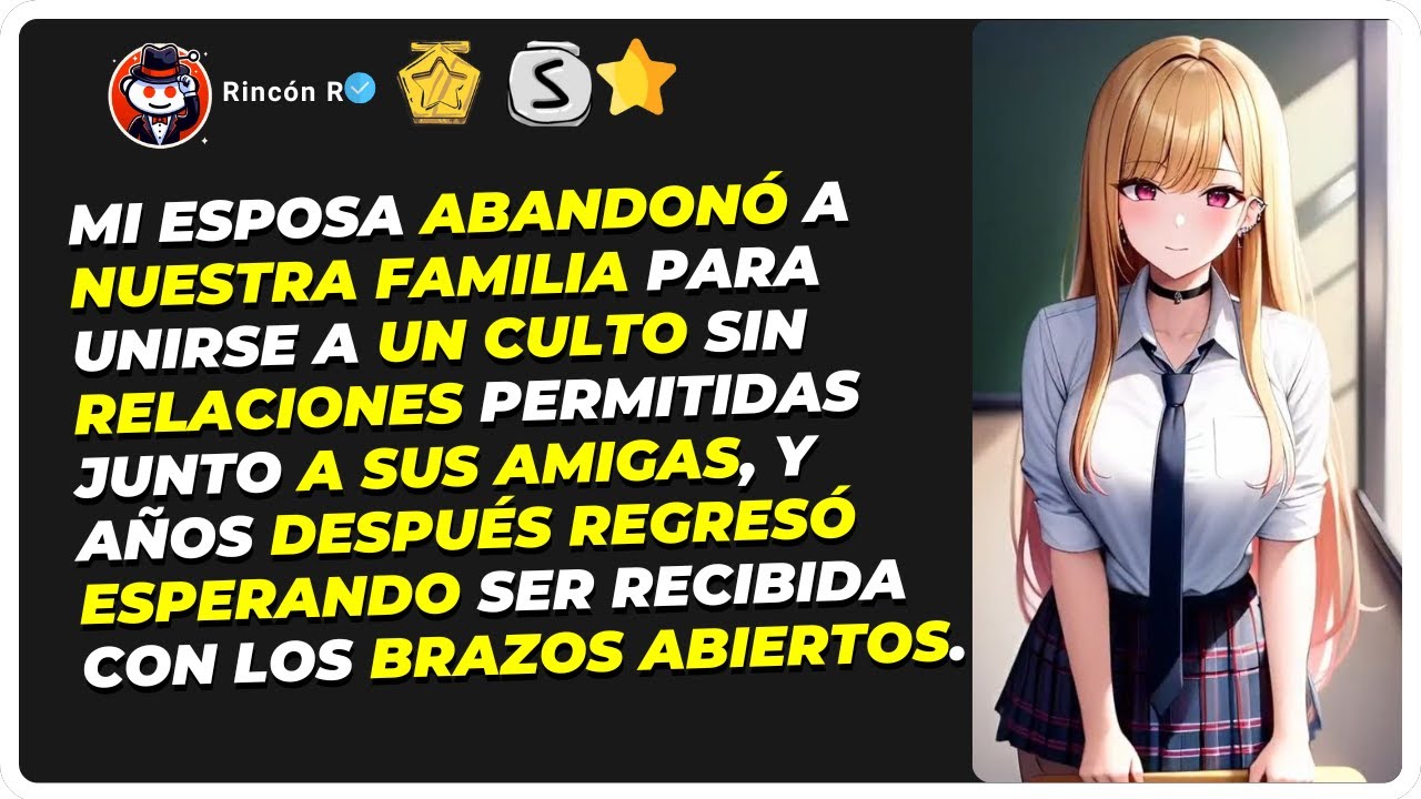 Mi esposa abandonó a nuestra familia para unirse a un culto sin relaciones permitidas junto a sus...