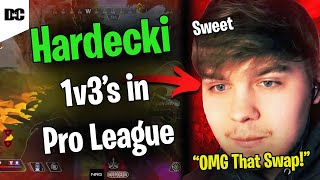 NRG Sweet Reacts to Hardecki 1v3 in Pro League | Groups A Vs. C