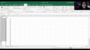 Descriptive stats and Correlation in Excel