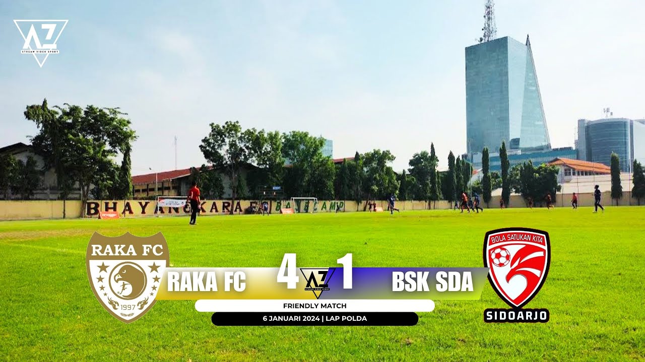 RAKA FC vs BSK SDA | Lap. Polda Jatim | 6/1/23 | Game 2 - YouTube