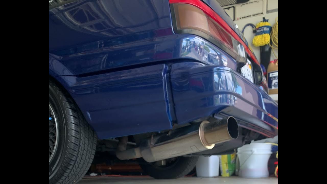 1985 Toyota Corolla GTS AE86 Cold Start YouTube