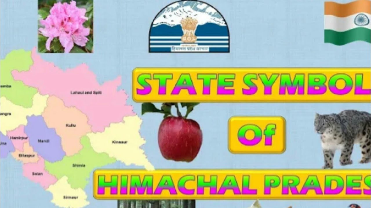 राजकीय चिन्ह # हिमाचल प्रदेश # State Symbols # Himachal Pradesh# Shorts Video ##