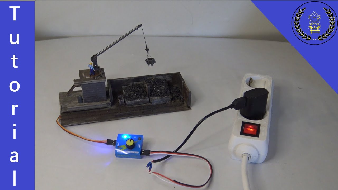 Servo für die Modellbahn einfach und günstig ansteuern!