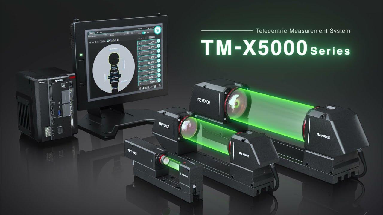 Telecentric Measurement System KEYENCE TMX5000 Series YouTube