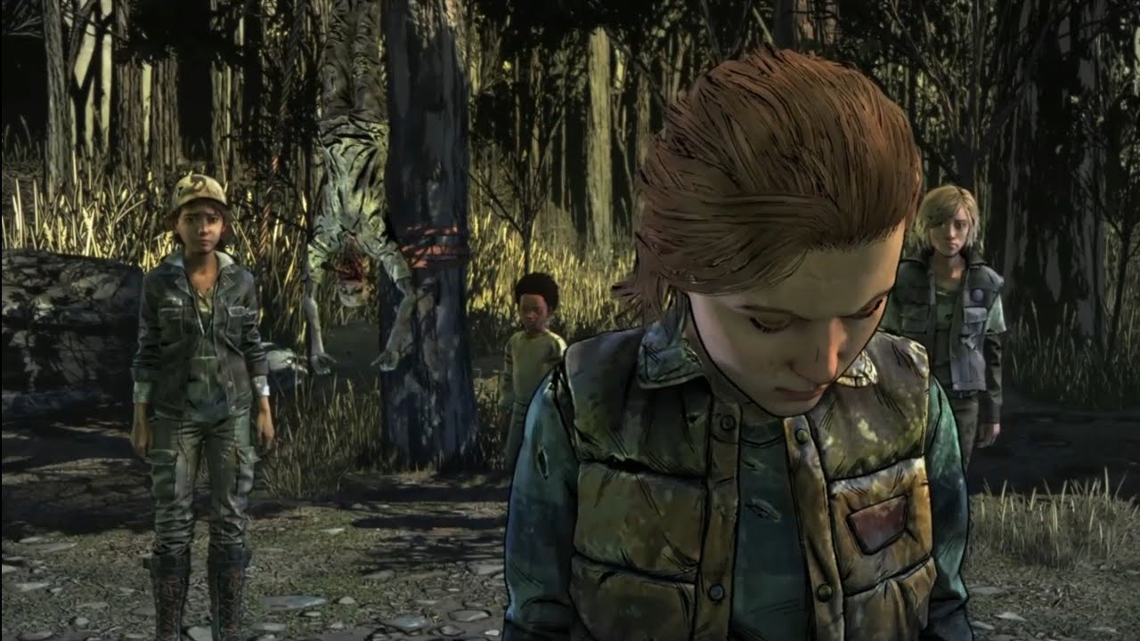 TWD FINAL SEASON BRODY FREAKING OUT OVER A CIGARRATE