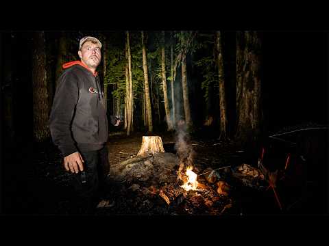 (IT TRIED TO DROWN ME!) EVIL ENTITY TRICKS ME while CAMPING ALONE in the HAUNTED REMOTE MOUNTAINS