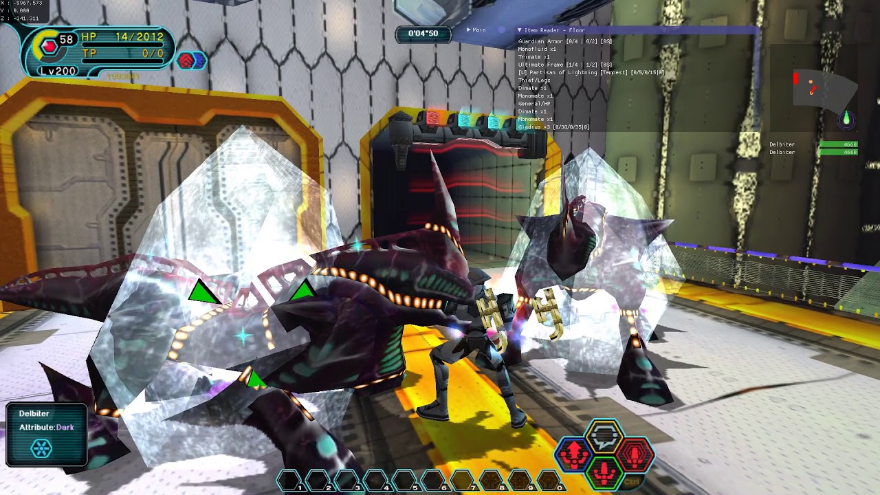 PSOBB TA [One Person] Maximum Attack E: Tower (0856) - YouTube