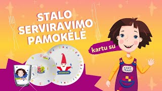 KAIP GRAŽIAI PADENGTI STALĄ? 🤩 IŠMOK KARTU SU KAKE MAKE