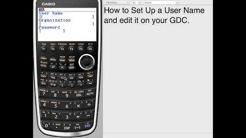 Adding Your Name to your GDC