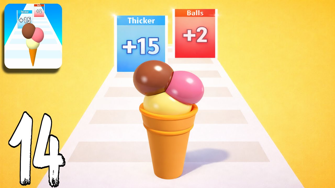 Ice Cream Rush - Gameplay Walkthrough ( Android, iOS )