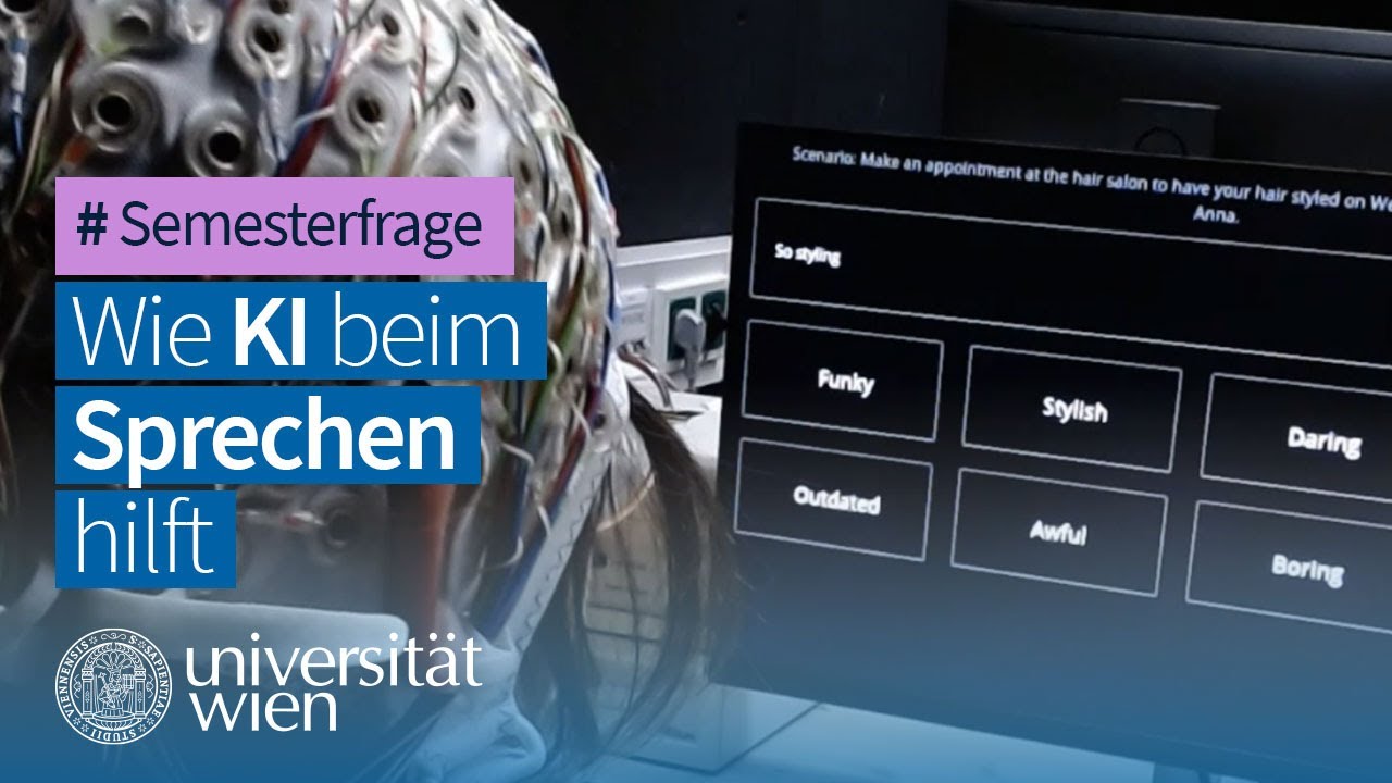 Sprache und Technik: Wie KI Menschen mit Sprachbehinderungen hilft | Universität Wien
