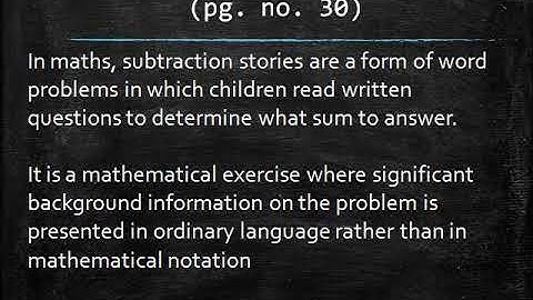 Class 1, Mathematics Story Sums by Anukriti Gupta