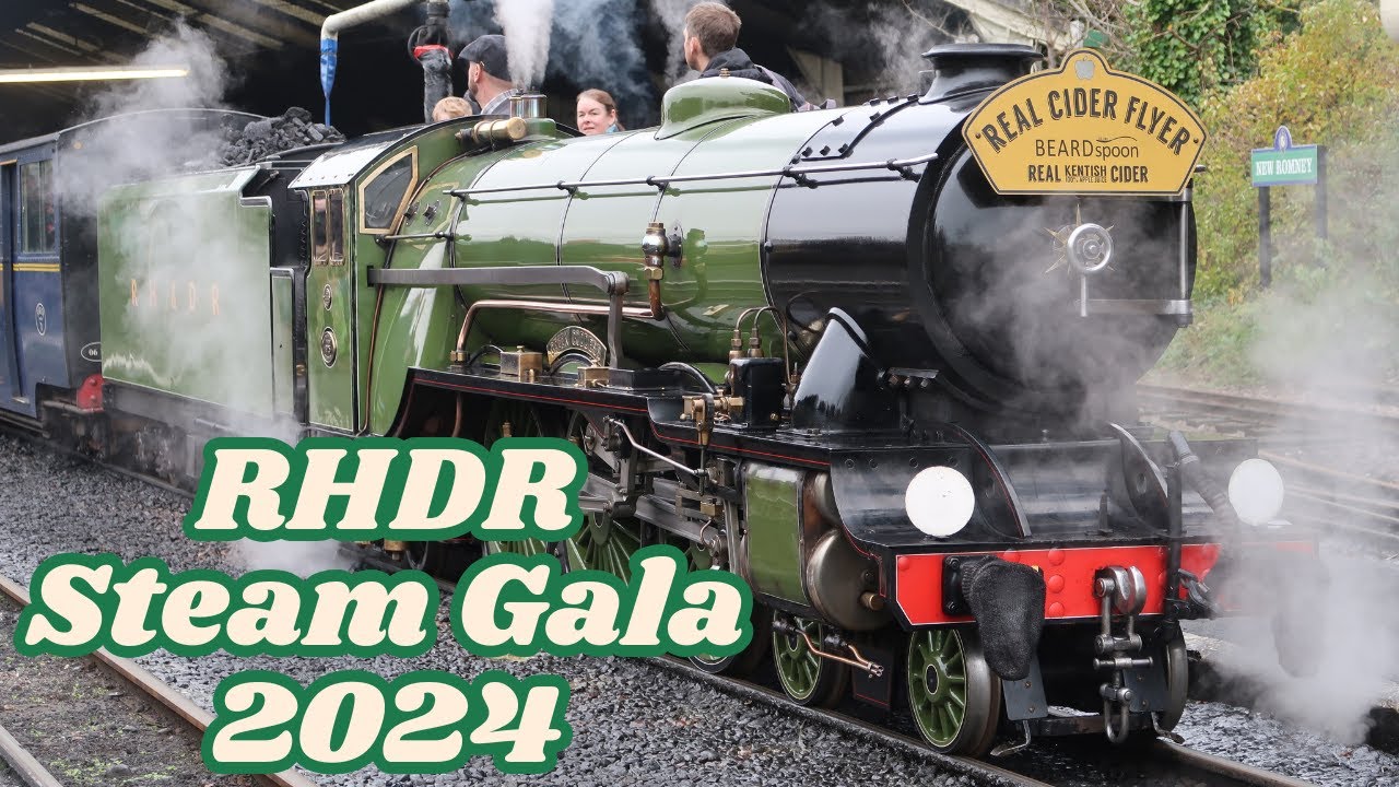 Kents Mainline In Miniature Puts On A Hell Of A Show!! Romney Hythe & Dymchurch Railways Autumn Gala