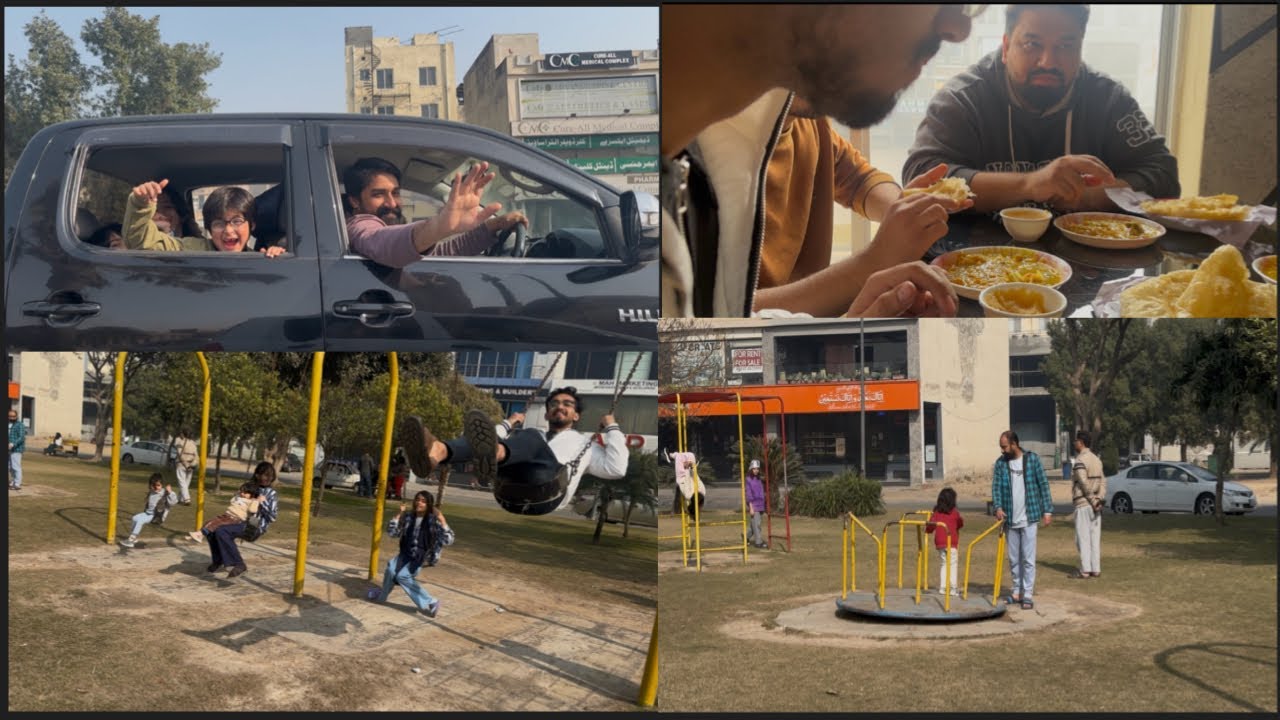 Abu k ghr se ghumne phirne Gaye | taha ne liye khoob jhule | maira ne bnaye twwa piece | dailyvlog 