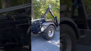 Early Morning Concrete Dumpster Drop 💪 Kenworth T370 | Smithtown, NY