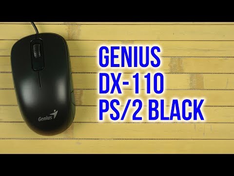 Распаковка Genius DX-110 PS2 Black