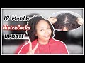 Sisterlocks 18 Month UPDATE... | Is my hair still shrinking? | Are my locs still dry?