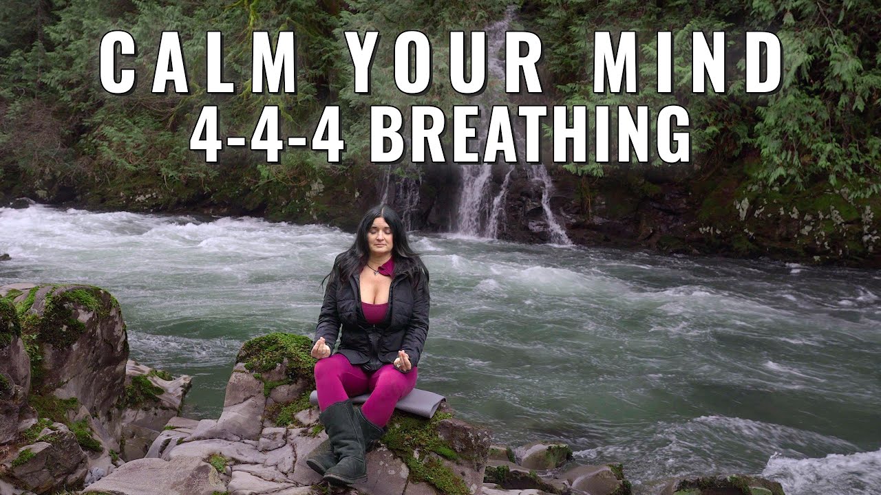 8-Minute Guided Meditation for Beginners | Box Breathing by the River