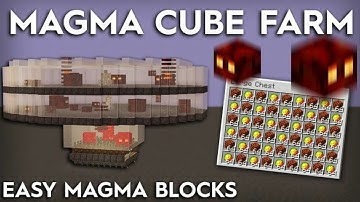 Minecraft Magma Cube/Blocks Farm - 3700+ Magma Cream Per Hour - 1.16/1.17//Magma cube farm minecraft