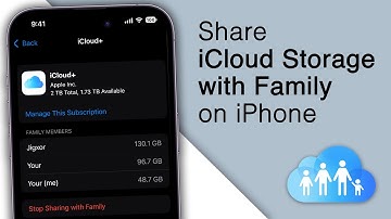 How to Share iCloud Storage with Family on iPhone!