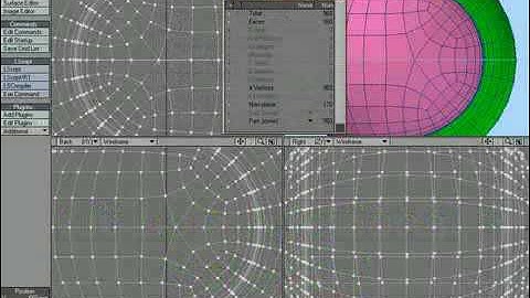 Lightwave - Creating a Tennis Ball in Lightwave