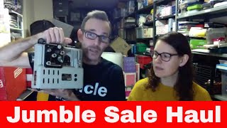 Jumble Sale Haul & Charity Shop Haul - UK ebay resellers
