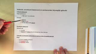 Vervoegen Van Werkwoorden