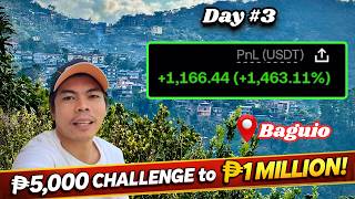 Turning 5,000Php To 1,000,000Php In Swing Challenge - Day 3
