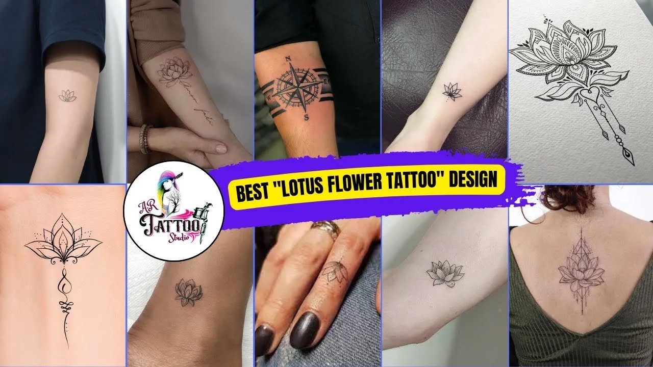 Best Lotus Flower Tattoo - Lotus Flower Tattoo Meaning - Lotus Flower tattoo Designs With Names
