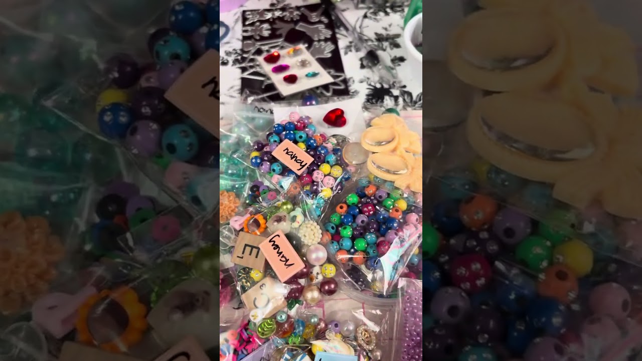 A small project share and bead haul from EverythingCrafty on WhatNot