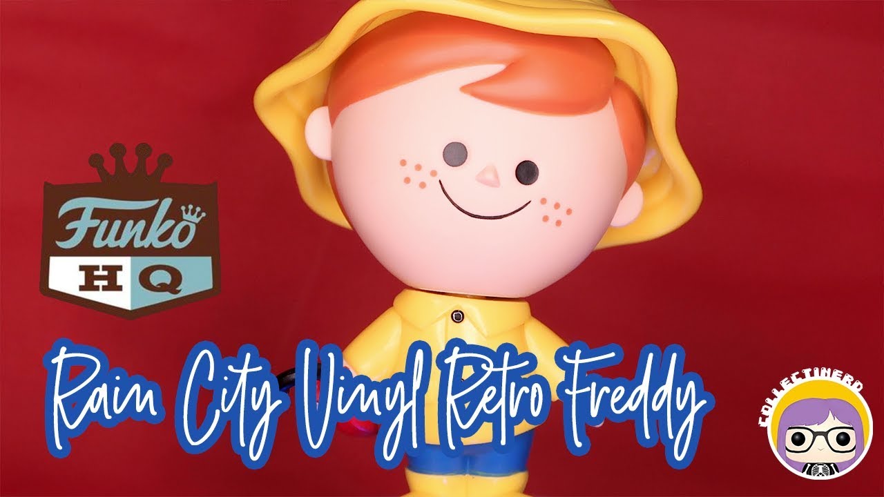 Today's FUNKO haul Unboxing: Funko HQ Rain City Vinyl Retro Freddy 😍☔️