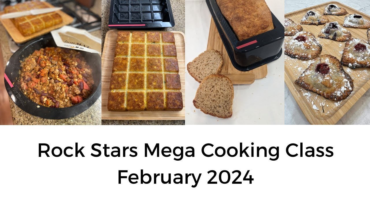 Rock Stars February 2024 Mega Cooking Class - YouTube