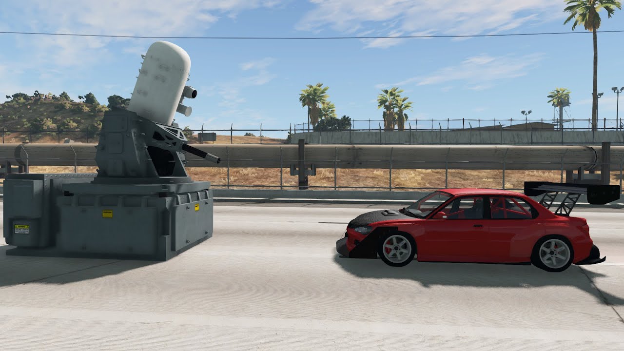 Rudal Vs Cars - BeamNG Drive
